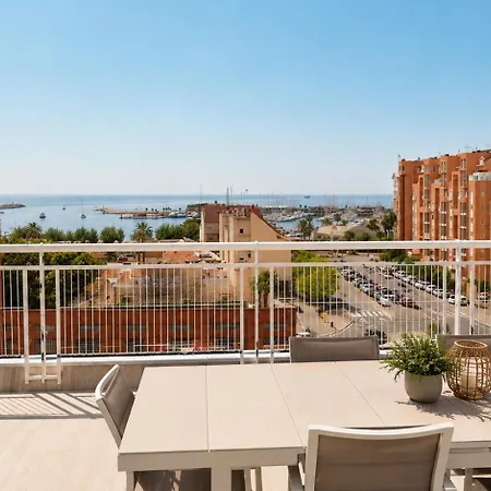 Atico Prestige Con Gran Terraza, Jacuzzi Y Ubicacion Centrica Con Vistas Al Mar By Family Homes * Dénia